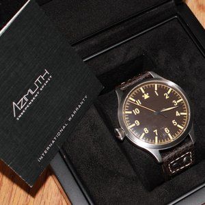 Azimuth "Bombardier VI" Left Hand Unisex Watch